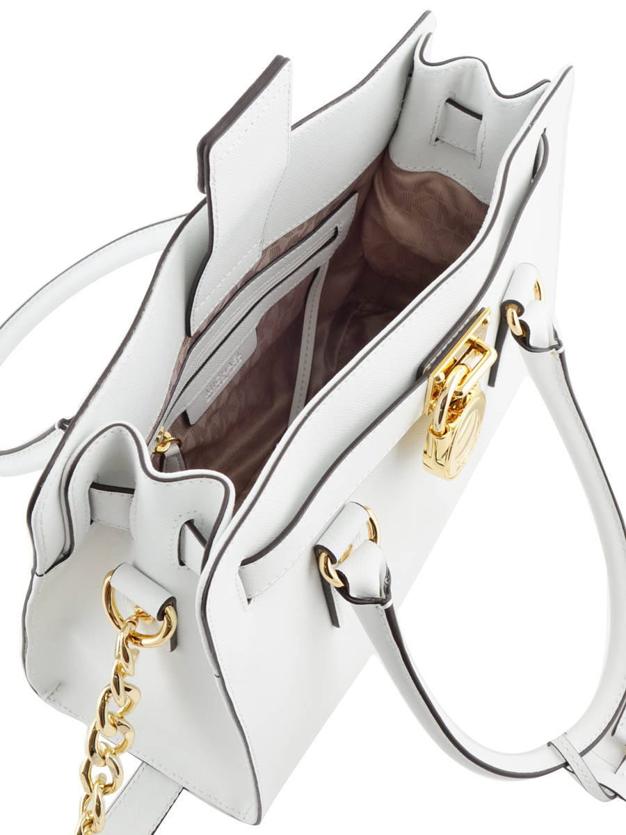 Michael Kors Hamilton Tas Wit Michael Kors Hamilton Tas Wit